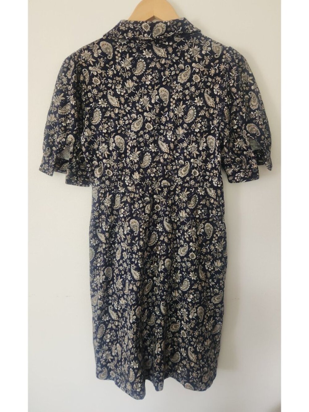 Boden Women's Sz. 4 Floral Short Sleeve Button Up Dress - Picture 6 of 6